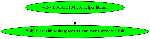 Dependency graph